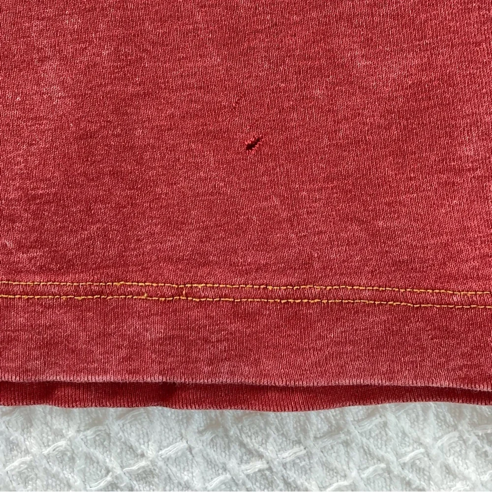 Agave Mens Denimsmith Crewneck Sweater Brick Red Medium Jake Agave Supima Cotton